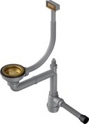 Арматура для одночашевых моек с декоративной решеткой Omoikiri WK-1-AB фото в Новосибирске