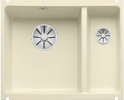 Мойка Бланко SUBLINE 350/150-U керамика отводная арматура InFino® жасмин фото в Новосибирске Мойка Blanco SUBLINE 350/150-U керамика отводная арматура InFino® жасмин фото в Новосибирске