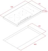 Индукционная варочная панель Teka IZS 96700 MST BLACK фото 2 в Новосибирске