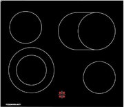 Зависимая электрическая варочная панель Kuppersbusch KH 6310.0