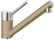 Смеситель Бланко Antas chrome/Silgranit шампань фото в Новосибирске Смеситель Blanco Antas chrome/Silgranit шампань фото в Новосибирске
