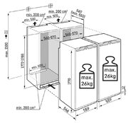 Встраиваемый холодильник Liebherr IXRF 5100 (SIFNf 5108 + IRe 5100) фото 4 в Новосибирске