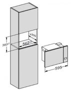 Встраиваемая микроволновая печь Miele M2230SC OBSW фото 3 в Новосибирске