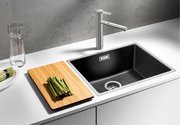 Мойка Бланко Subline 500-IF SteelFrame антрацит фото 3 в Новосибирске Мойка Blanco Subline 500-IF SteelFrame антрацит фото 3 в Новосибирске