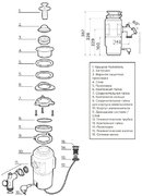 Измельчитель пищевых отходов Omoikiri NAGARE SLIM 500 фото 4 в Новосибирске