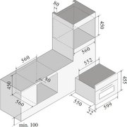 Духовой шкаф Ilve 645GTZ41/BK фото 2 в Новосибирске