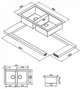 Мойка Smeg LQR862-2 фото 3 в Новосибирске