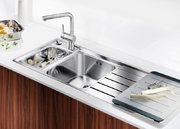 Мойка Бланко Axis II 6 S-IF крыло слева нержавеющая сталь фото 2 в Новосибирске Мойка Blanco Axis II 6 S-IF крыло слева нержавеющая сталь фото 2 в Новосибирске