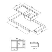 Мойка Смег LQ861SF фото 3 в Новосибирске Мойка Smeg LQ861SF фото 3 в Новосибирске
