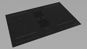 Варочная панель с встроенной вытяжкой Fulgor Milano FCLHD 8041 HID TS BK2 фото 3 в Новосибирске