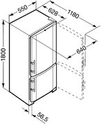Холодильник Liebherr CNesf 3033 Comfort NoFrost фото 4 в Новосибирске