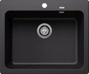 Мойка BLANCO NAYA 6 Silgranit черный фото в Новосибирске Мойка BLANCO NAYA 6 Silgranit черный фото в Новосибирске