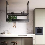 Вытяжка Falmec Spazio 130 Island black matt фото 2 в Новосибирске