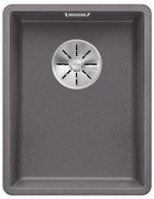 Мойка Бланко SUBLINE 320-F отводная арматура InFino® темная скала фото в Новосибирске Мойка Blanco SUBLINE 320-F отводная арматура InFino® темная скала фото в Новосибирске