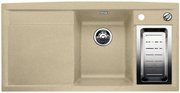 Мойка Бланко Axia II 6 S крыло слева песочный фото в Новосибирске Мойка Blanco Axia II 6 S крыло слева песочный фото в Новосибирске