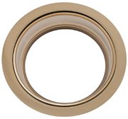 Металлическая горловина с ситечком для вставки Bone Crusher LB9143+LB9138 матовое золото фото 3 в Новосибирске