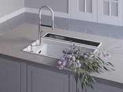 Мойка Омойкири Kinaru Pro 86-U/I WH фото 4 в Новосибирске Мойка Omoikiri Kinaru Pro 86-U/I WH фото 4 в Новосибирске