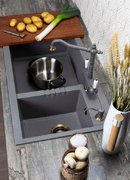 Мойка Омойкири TEDORI 86-2-LB-PL фото 2 в Новосибирске Мойка Omoikiri TEDORI 86-2-LB-PL фото 2 в Новосибирске