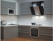 Вытяжка KRONA TALLI 600 inox/black glass 3P фото 3 в Новосибирске