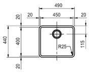 Мойка Франке KBX 110-45 фото 4 в Новосибирске Мойка Franke KBX 110-45 фото 4 в Новосибирске