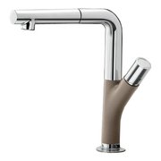 Смеситель Бланко Yovis-S Silgranit серый беж фото в Новосибирске Смеситель Blanco Yovis-S Silgranit серый беж фото в Новосибирске