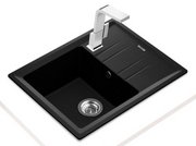 Мойка Тека Stone 45 S-TG 1B 1D Black metallic фото 2 в Новосибирске Мойка Teka Stone 45 S-TG 1B 1D Black metallic фото 2 в Новосибирске