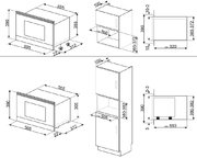 Встраиваемая микроволновая печь Smeg MP122B3 фото 4 в Новосибирске