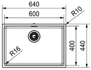 Мойка Франке FEX 210-60 сталь фото 4 в Новосибирске Мойка Franke FEX 210-60 сталь фото 4 в Новосибирске