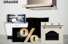 Акция! Скидка до 100% при покупке комплекта техники Graude Акция! Скидка до 100% при покупке комплекта техники Graude
