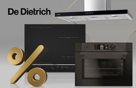 Акция! Скидки до 40% на выделенный ассортимент De Dietrich Акция! Скидки до 40% на выделенный ассортимент De Dietrich