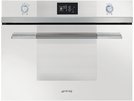 Компактный духовой шкаф с пароваркой Smeg SF4120VCB