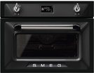 Компактный духовой шкаф с СВЧ Smeg SF4920MCN1