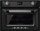 Компактный духовой шкаф с пароваркой Smeg SF4920VCN1