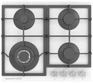 Встраиваемая газовая варочная панель Zigmund Shtain M 26.6 W