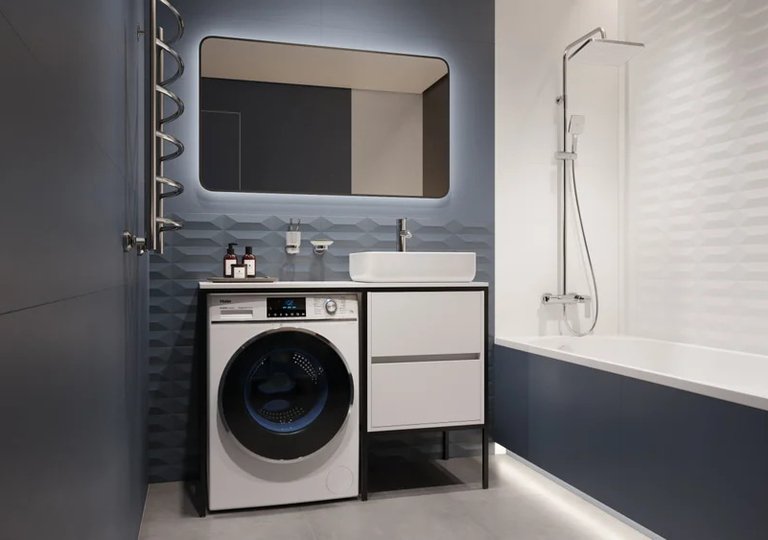 Как установить стиральную машину в ванной: пошаговое руководство