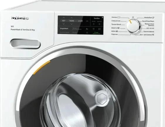 Обзор стиральной машины Miele WWI860 WPS White Edition
