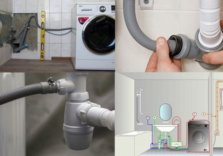 Как правильно установить шланг стиральной машины