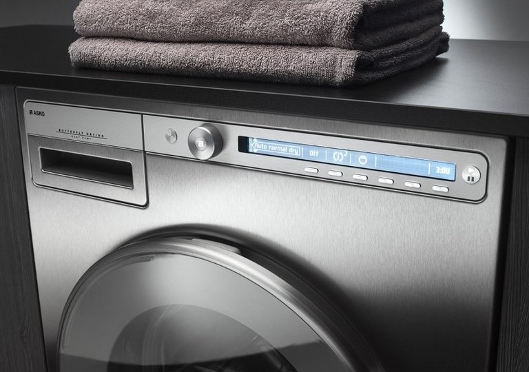 Размеры сушильных машин Asko